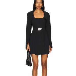 NEW Amanda Uprichard Black Larenta Blazer Dress NWOT - Size XS
